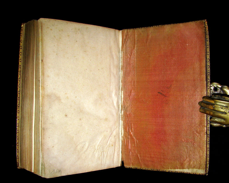 1698 Rare French Latin Book ~ The Office of Holy Week in Latin & French. L'Office de la Semaine Sainte.