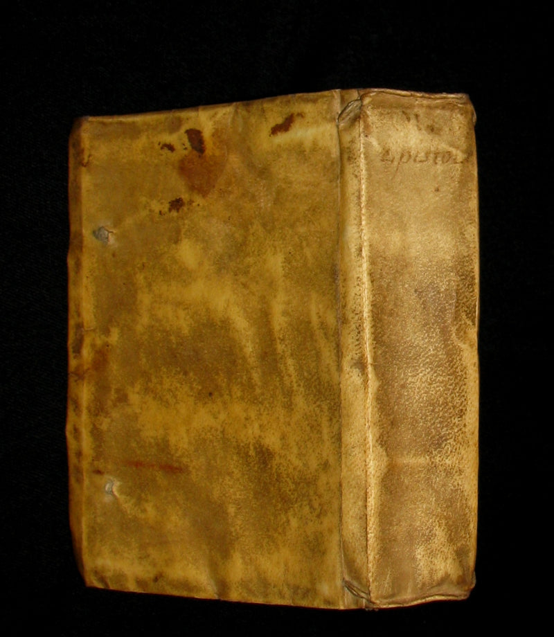 1623 Scarce Latin vellum Book ~ OVID's Heroines, Art of Love and Remedies for Love.