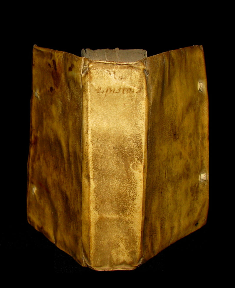 1623 Scarce Latin vellum Book ~ OVID's Heroines, Art of Love and Remedies for Love.