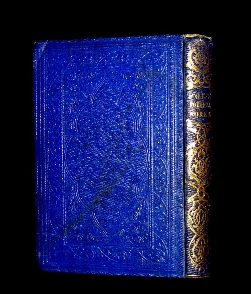 1852 Rare Book - The Poetical Works of EDGAR ALLAN POE with a notice of his Life and Genius.