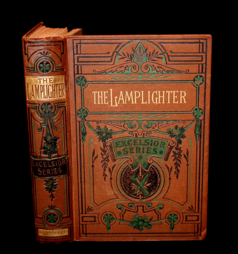 1880 Rare Book - The LAMPLIGHTER by Maria Susanna Cummins.