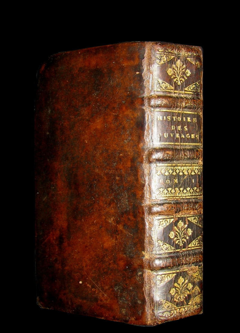 1688 Rare French Book - Scientists' Journal for year 1688 - Including graph of Terrestrial Gravity.