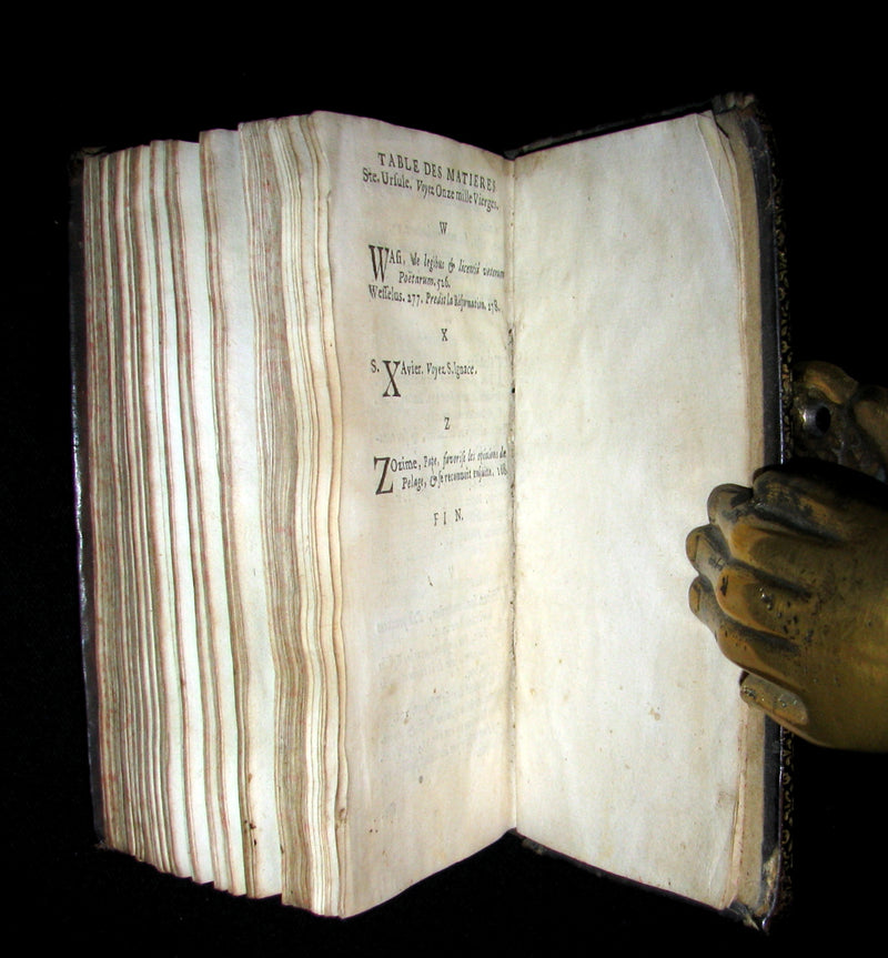 1688 Rare French Book - Scientists' Journal for year 1688 - Including graph of Terrestrial Gravity.