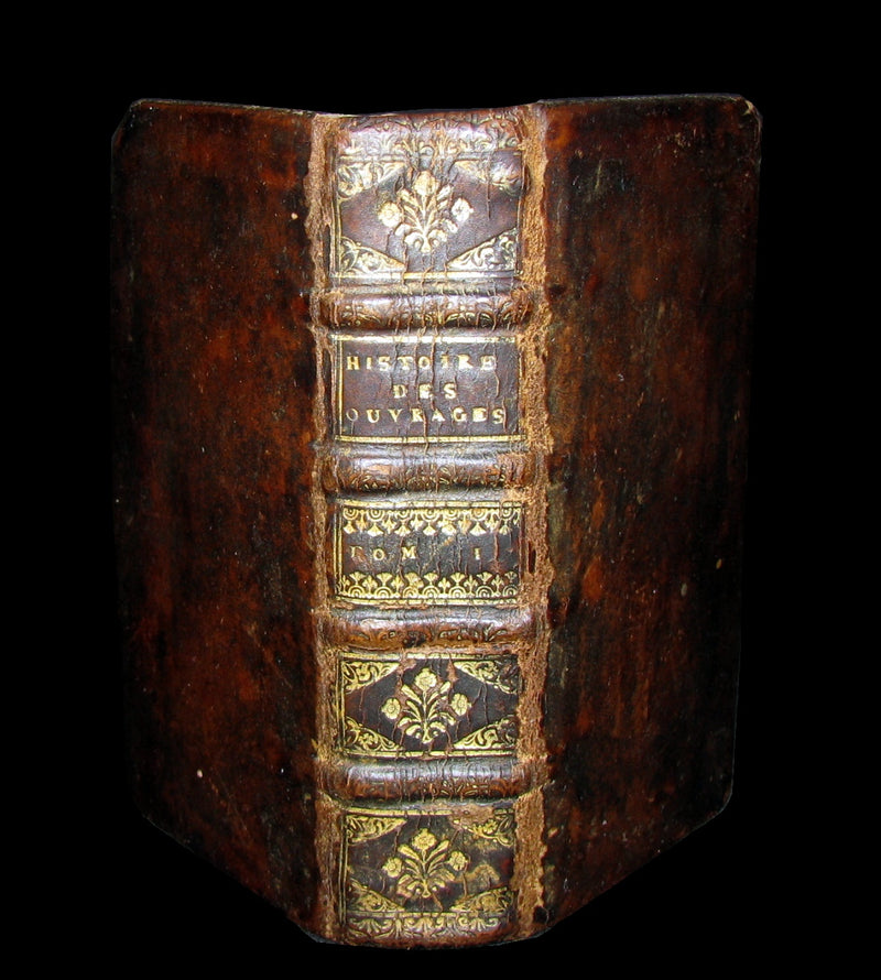 1688 Rare French Book - Scientists' Journal for year 1688 - Including graph of Terrestrial Gravity.