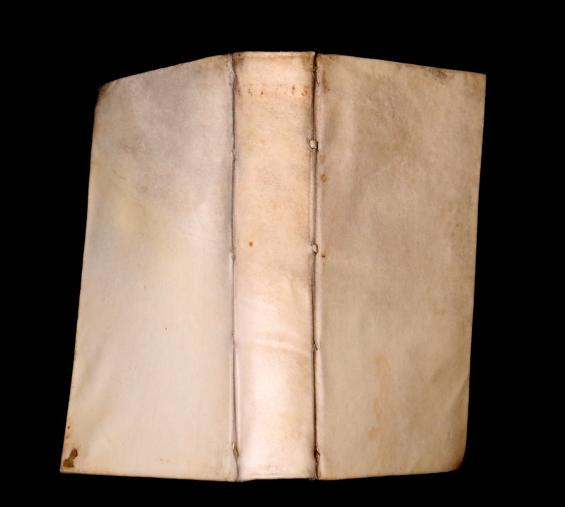 1670 Rare Latin Vellum Book - Histories of ALEXANDER the GREAT by Quintus Curtius Rufus.