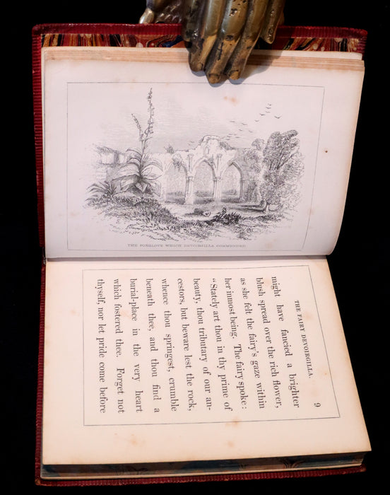 1848 Scarce Victorian Book - SEVEN FAIRY TALES by John Henry Parker. Illustrated.