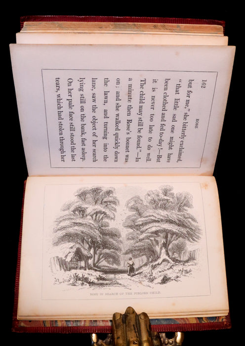 1848 Scarce Victorian Book - SEVEN FAIRY TALES by John Henry Parker. Illustrated.