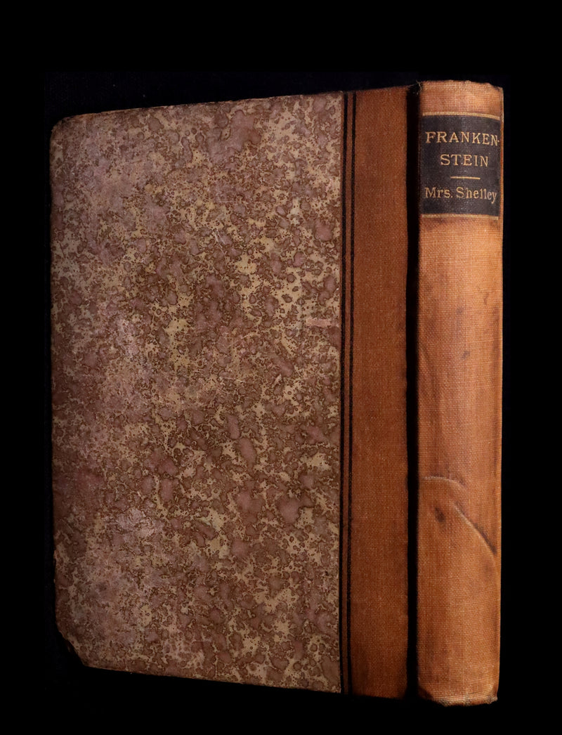 1888 Scarce Book - FRANKENSTEIN or The Modern Prometheus by Mrs. Shelley.