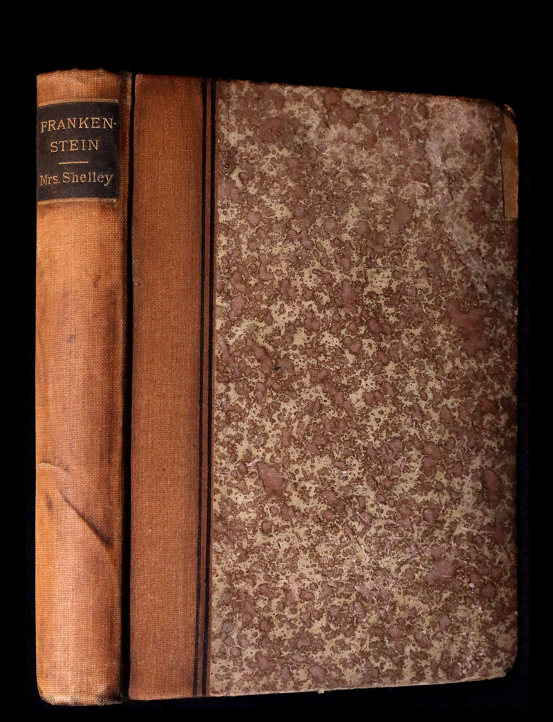 1888 Scarce Book - FRANKENSTEIN or The Modern Prometheus by Mrs. Shelley.