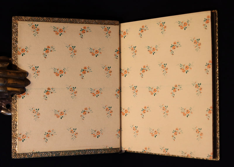 1890 Beautiful Book bound by Sangorski & Sutcliffe - Kate Greenaway - THE LANGUAGE OF FLOWERS
