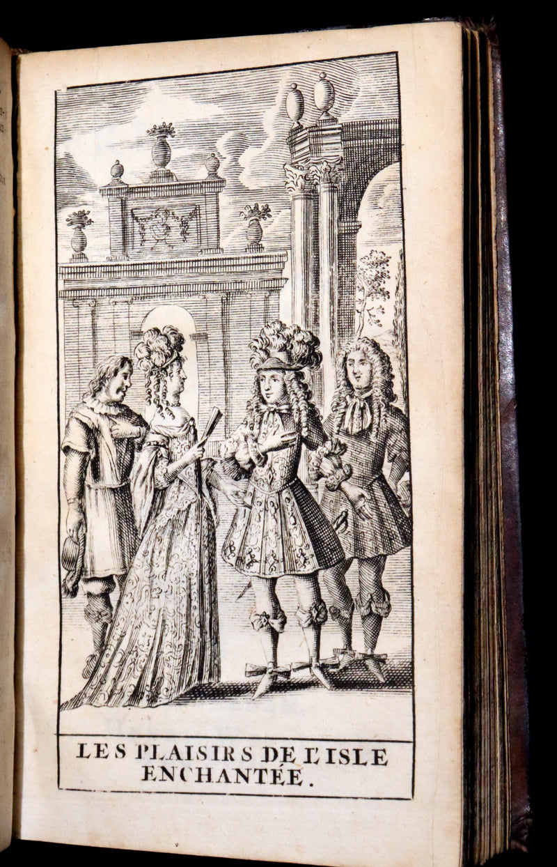 1691 Scarce French Book set - The Complete Illustrated Work of MOLIERE - Les Oeuvres de Monsieur MOLIERE.