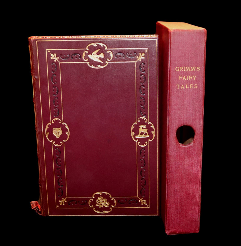 1882 First Edition bound by Bayntun - Brothers Grimm's FAIRY TALES illustrated by Walter Crane.
