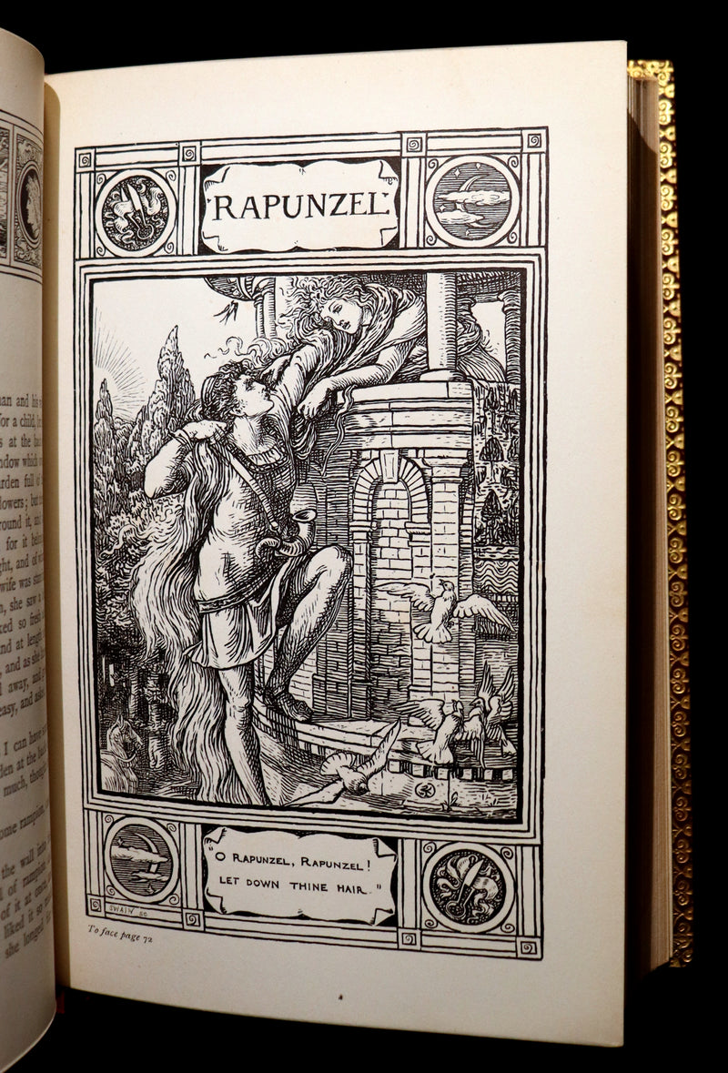 1882 First Edition bound by Bayntun - Brothers Grimm's FAIRY TALES illustrated by Walter Crane.