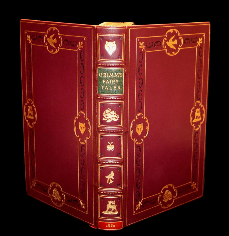 1882 First Edition bound by Bayntun - Brothers Grimm's FAIRY TALES illustrated by Walter Crane.