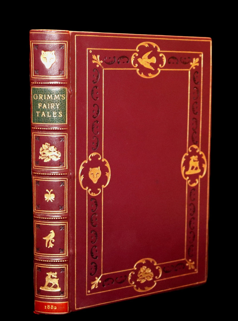 1882 First Edition bound by Bayntun - Brothers Grimm's FAIRY TALES illustrated by Walter Crane.