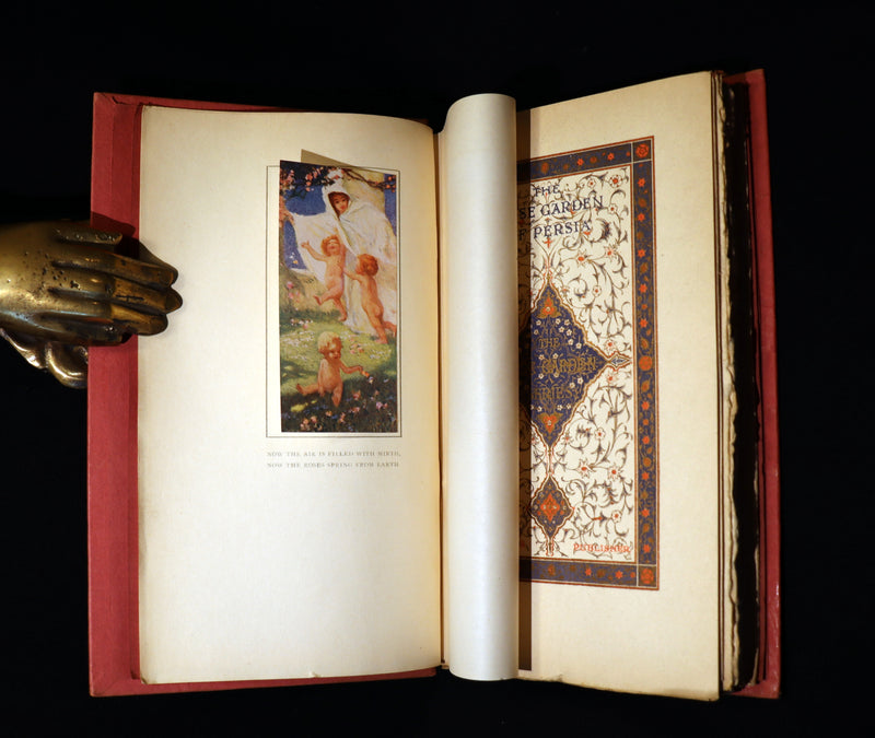 1913 Rare Book - THE ROSE GARDEN OF PERSIA by Louisa Stuart Costello. Persian Poets.