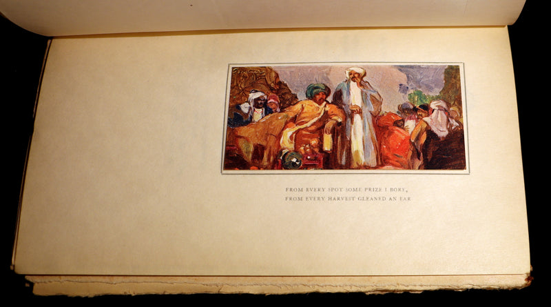 1913 Rare Book - THE ROSE GARDEN OF PERSIA by Louisa Stuart Costello. Persian Poets.