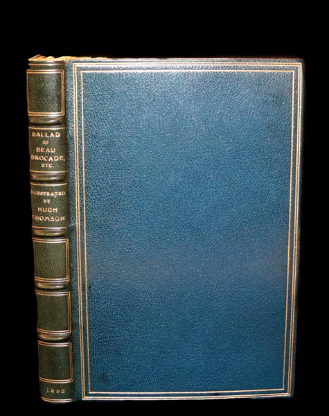 1892 Scarce 1stED Bound by Ramage - The Ballad of Beau Brocade And Other Poems of the XVIIIth Century.