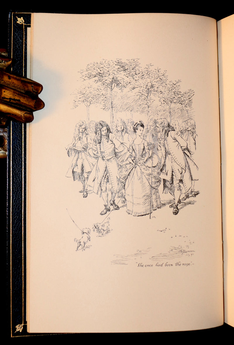 1892 Scarce 1stED Bound by Ramage - The Ballad of Beau Brocade And Other Poems of the XVIIIth Century.
