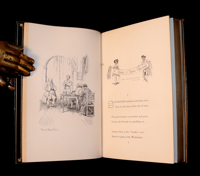 1892 Scarce 1stED Bound by Ramage - The Ballad of Beau Brocade And Other Poems of the XVIIIth Century.