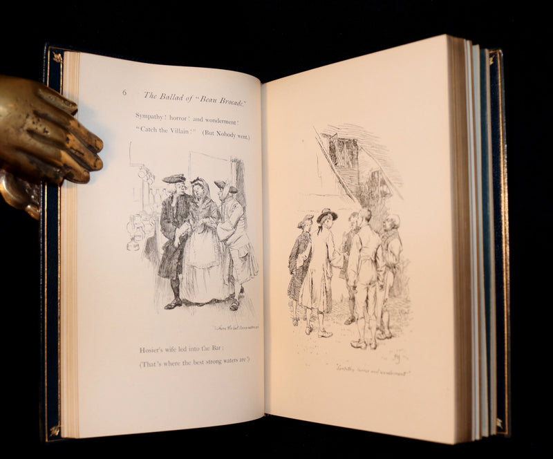 1892 Scarce 1stED Bound by Ramage - The Ballad of Beau Brocade And Other Poems of the XVIIIth Century.