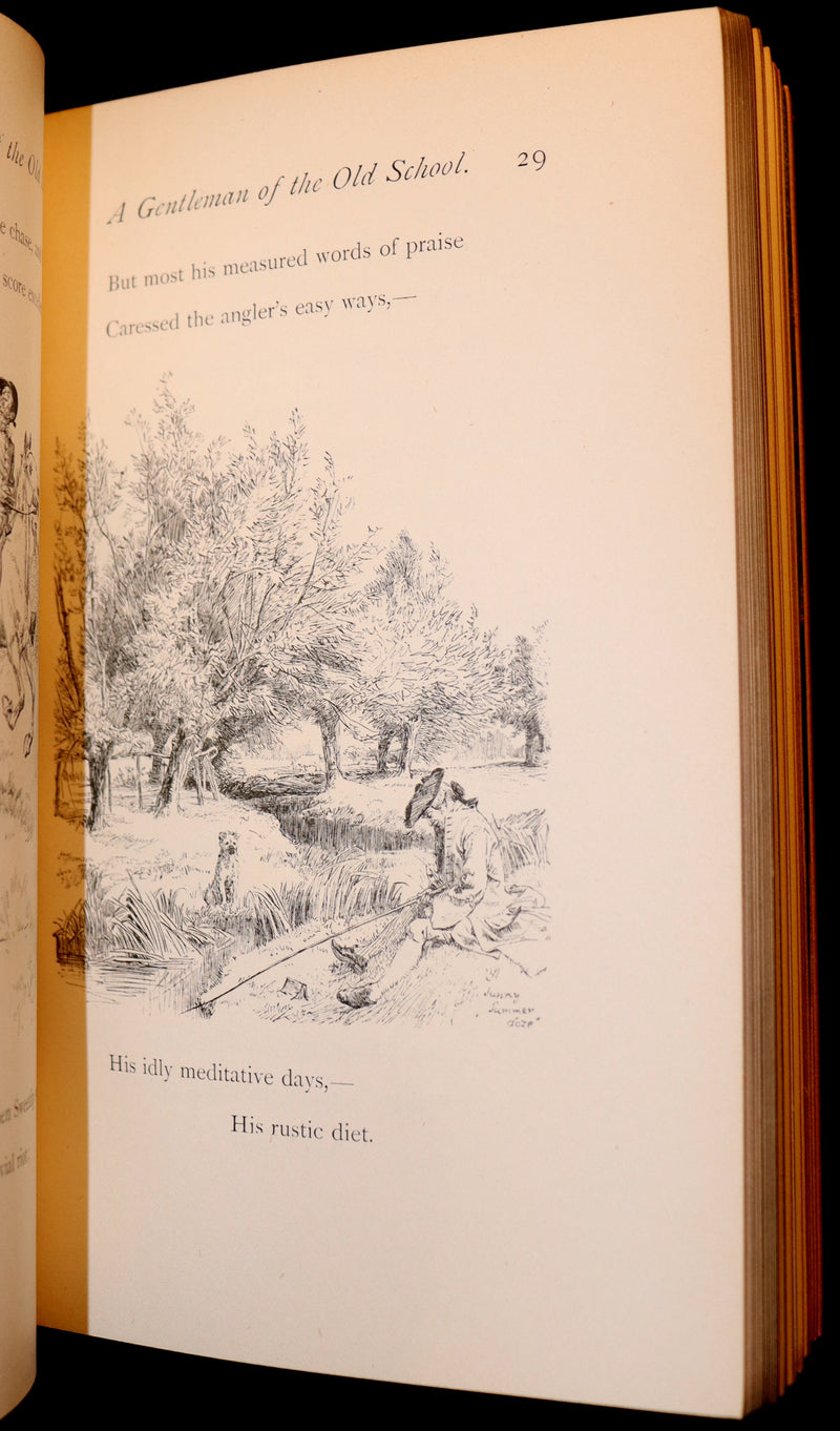 1892 Scarce 1stED Bound by Ramage - The Ballad of Beau Brocade And Other Poems of the XVIIIth Century.