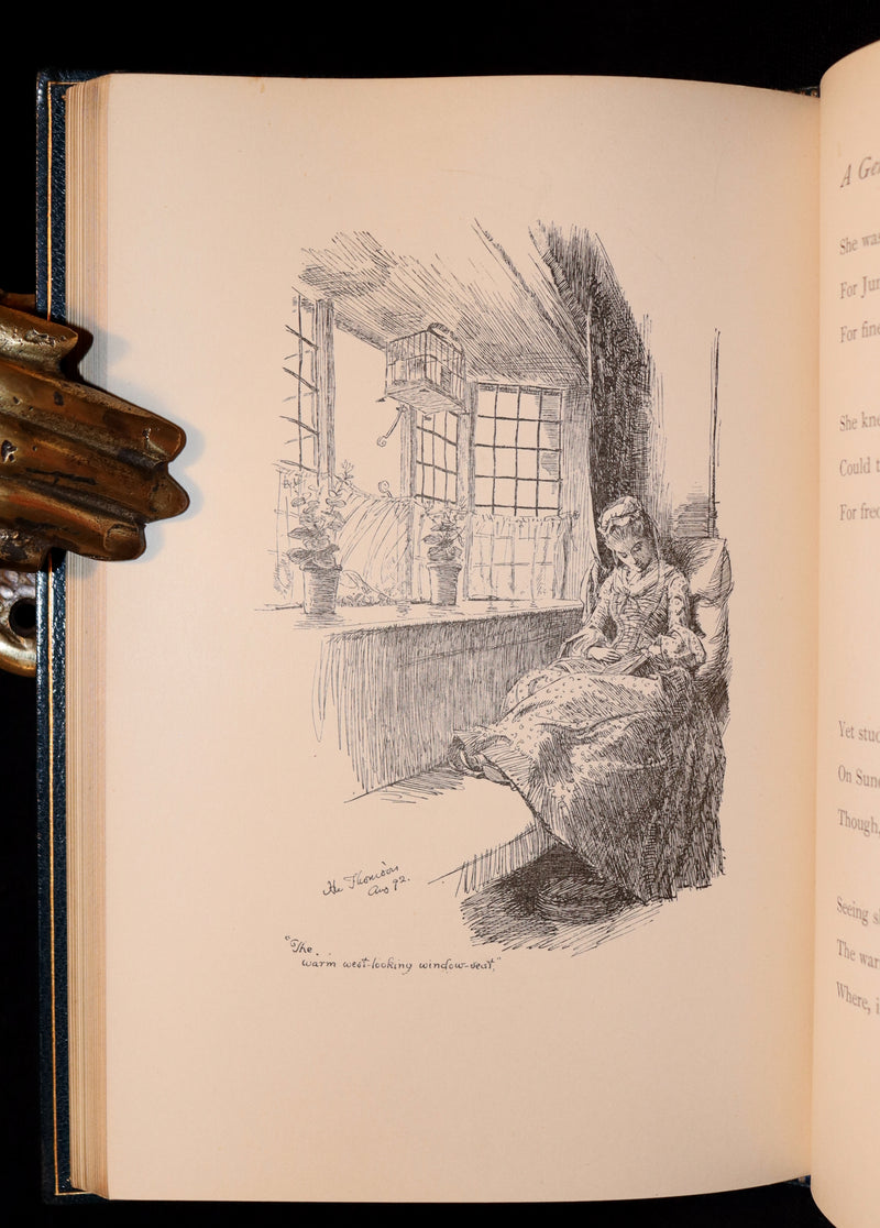 1892 Scarce 1stED Bound by Ramage - The Ballad of Beau Brocade And Other Poems of the XVIIIth Century.