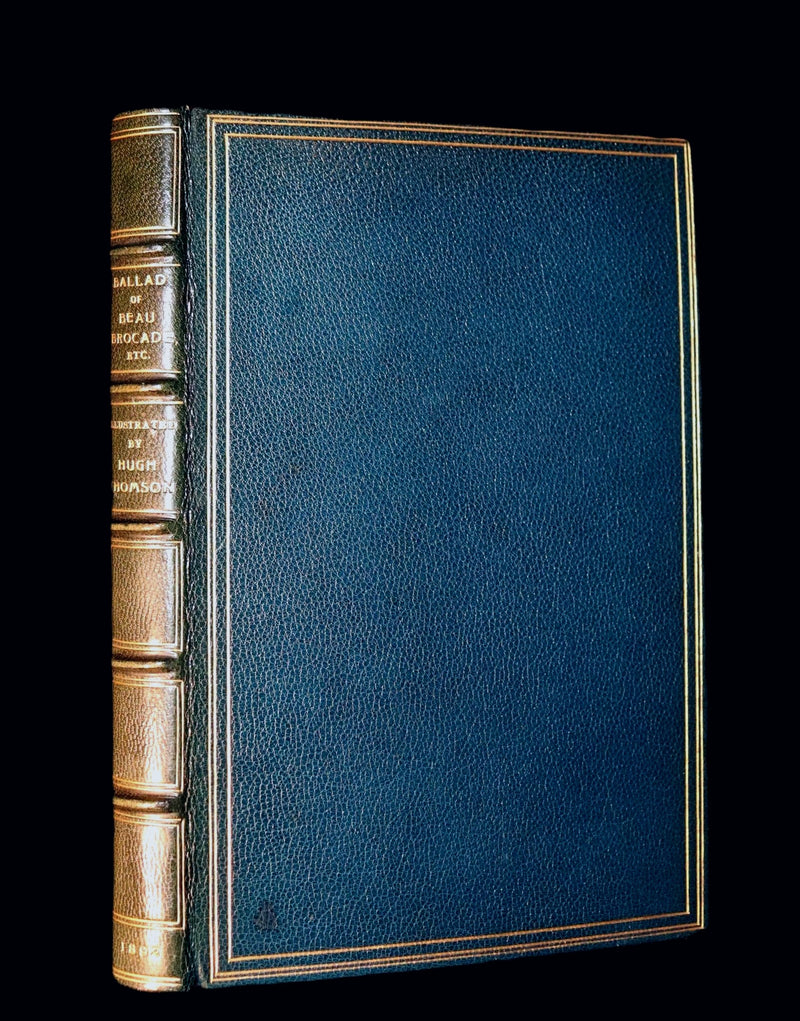 1892 Scarce 1stED Bound by Ramage - The Ballad of Beau Brocade And Other Poems of the XVIIIth Century.