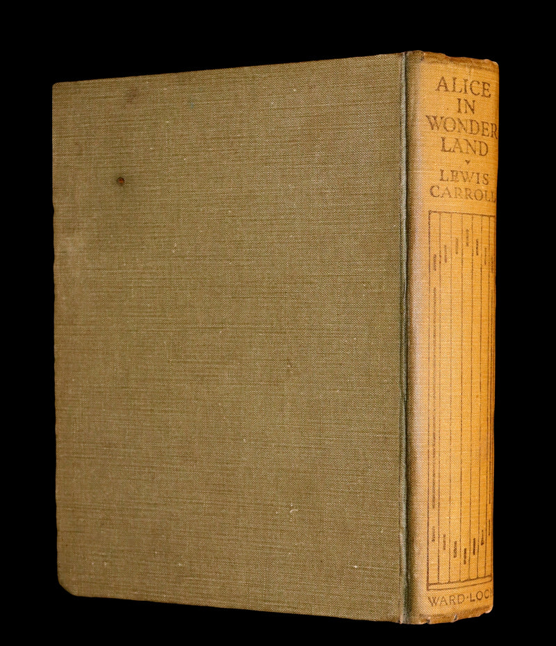 1920 Rare Book - Alice's Adventures in Wonderland with coloured illustrations By Margaret W. Tarrant.