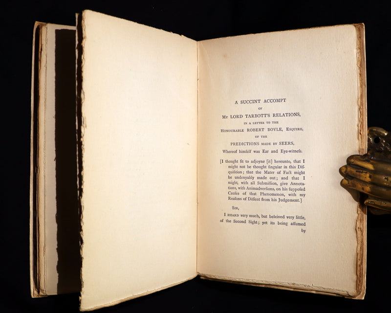 1893 Scarce Book - The Secret Commonwealth of Elves Fauns & Fairies by Robert Kirk.