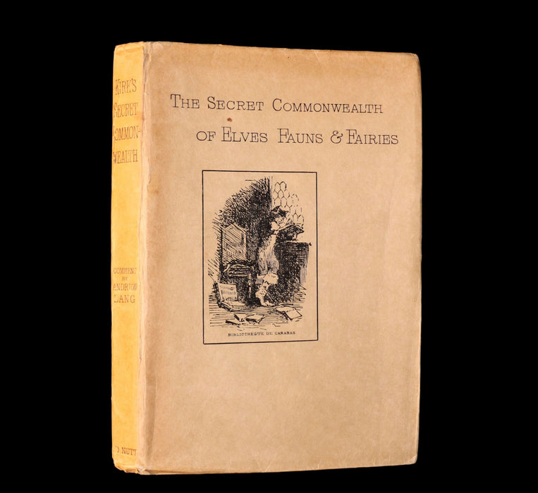 1893 Scarce Book - The Secret Commonwealth of Elves Fauns & Fairies by Robert Kirk.