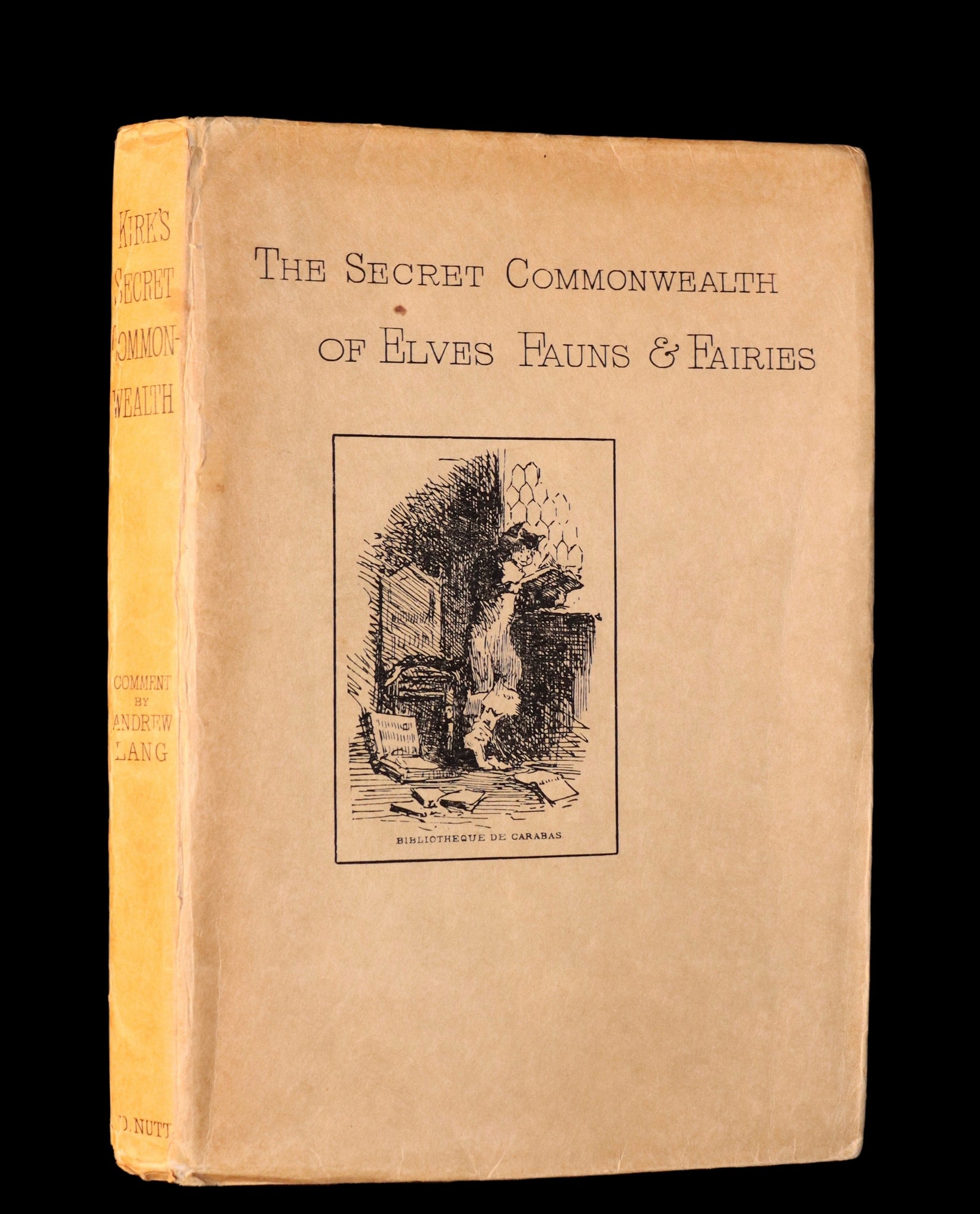 1893 Scarce Book - The Secret Commonwealth of Elves Fauns & Fairies by Robert Kirk.
