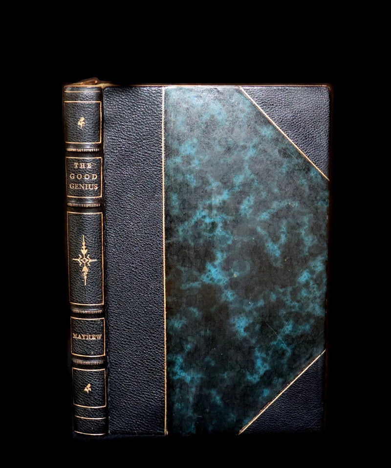 1847 Rare Book - The Good Genius that Turned Everything into Gold; A Fairy Tale illustrated by Cruikshank.