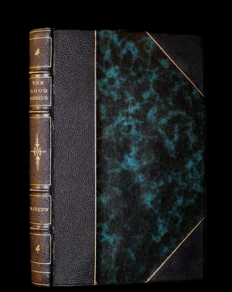 1847 Rare Book - The Good Genius that Turned Everything into Gold; A Fairy Tale illustrated by Cruikshank.