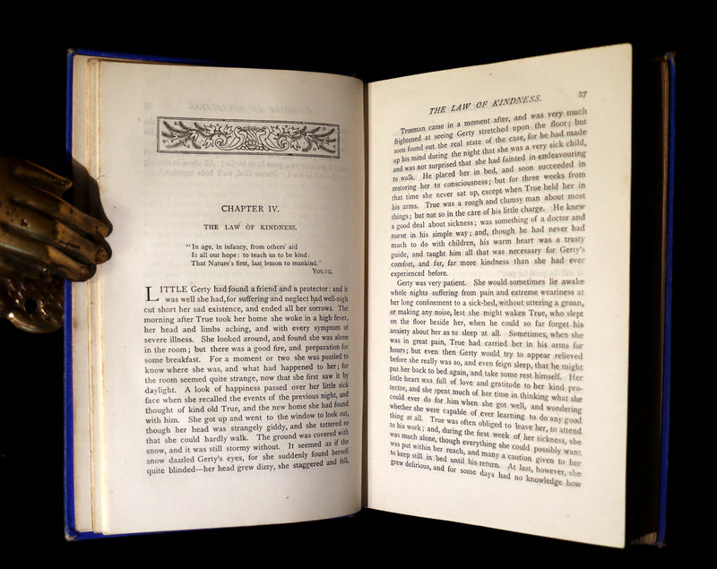 1875 Rare Book - The LAMPLIGHTER by Maria Susanna Cummins.