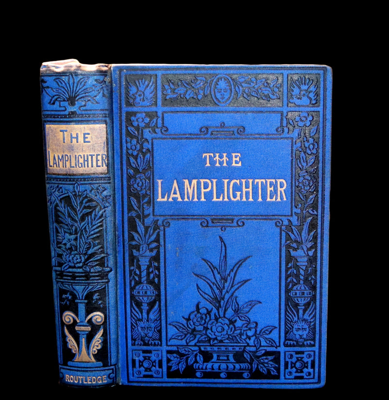 1875 Rare Book - The LAMPLIGHTER by Maria Susanna Cummins.