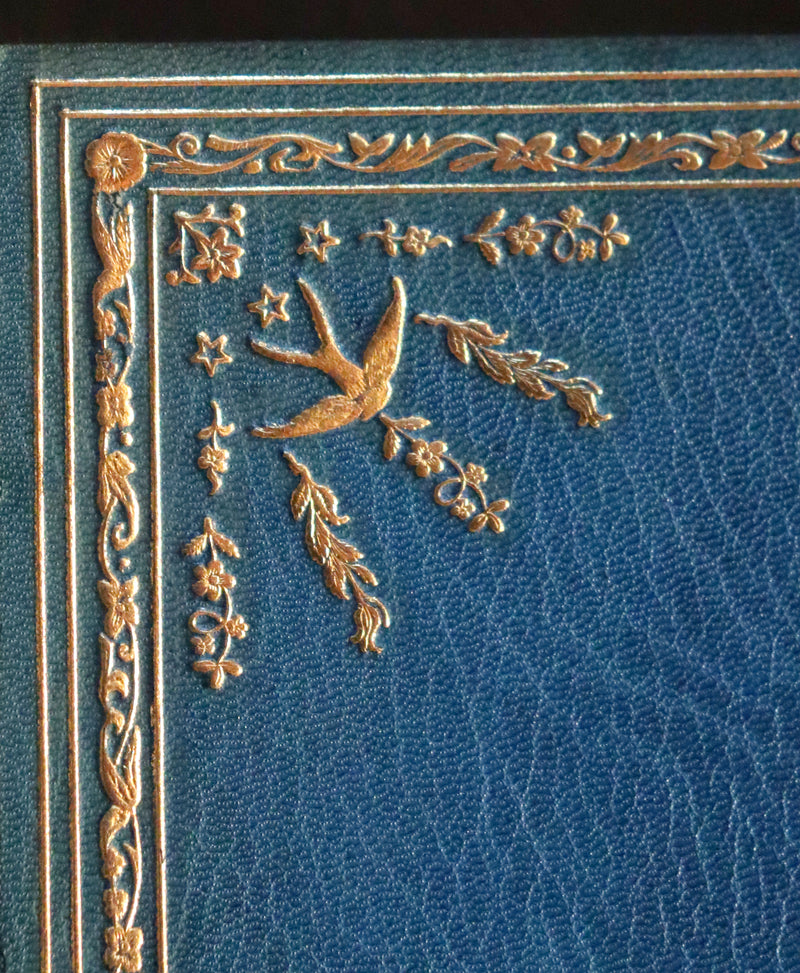 1911 First Illustrated Edition bound by ASPREY - The Blue Bird. A FAIRY Play in Six Acts illustrated by Frederic Cayley Robinson.