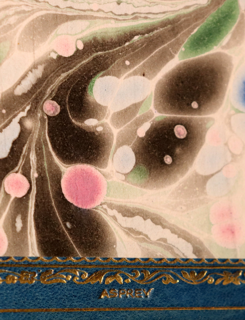 1911 First Illustrated Edition bound by ASPREY - The Blue Bird. A FAIRY Play in Six Acts illustrated by Frederic Cayley Robinson.