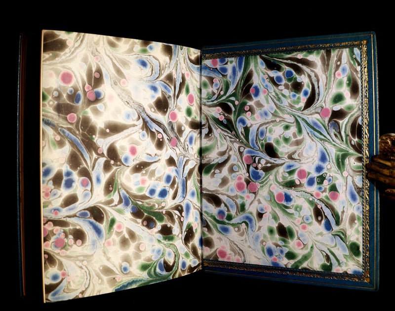 1911 First Illustrated Edition bound by ASPREY - The Blue Bird. A FAIRY Play in Six Acts illustrated by Frederic Cayley Robinson.