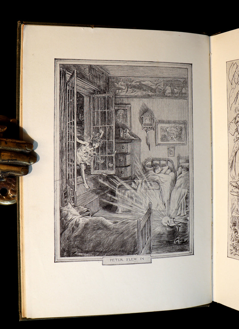 1911 Rare 1st Edition Book  - PETER PAN - Peter and Wendy by James Matthew Barrie.