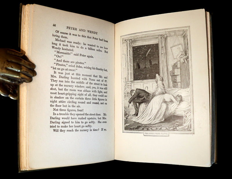 1911 Rare 1st Edition Book  - PETER PAN - Peter and Wendy by James Matthew Barrie.
