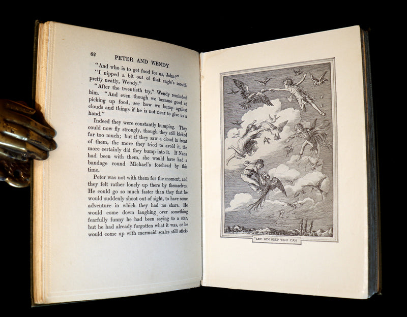 1911 Rare 1st Edition Book  - PETER PAN - Peter and Wendy by James Matthew Barrie.