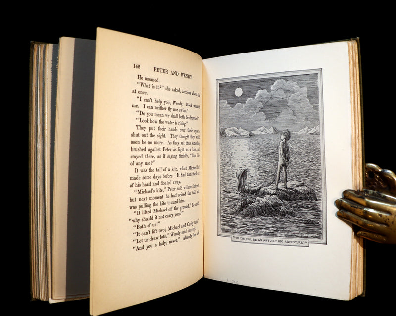 1911 Rare 1st Edition Book  - PETER PAN - Peter and Wendy by James Matthew Barrie.