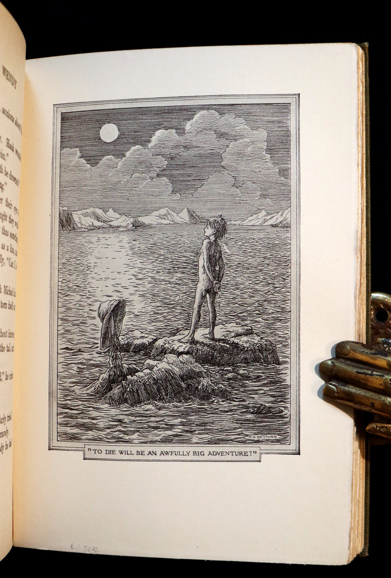 1911 Rare 1st Edition Book  - PETER PAN - Peter and Wendy by James Matthew Barrie.