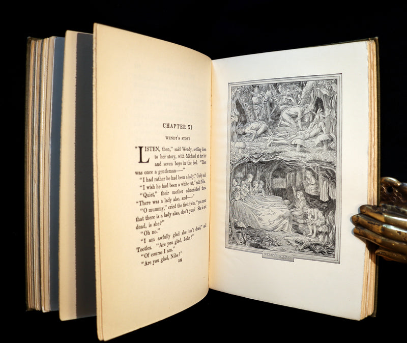 1911 Rare 1st Edition Book  - PETER PAN - Peter and Wendy by James Matthew Barrie.