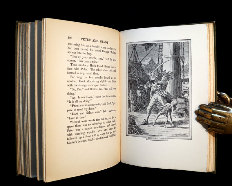 1911 Rare 1st Edition Book  - PETER PAN - Peter and Wendy by James Matthew Barrie.