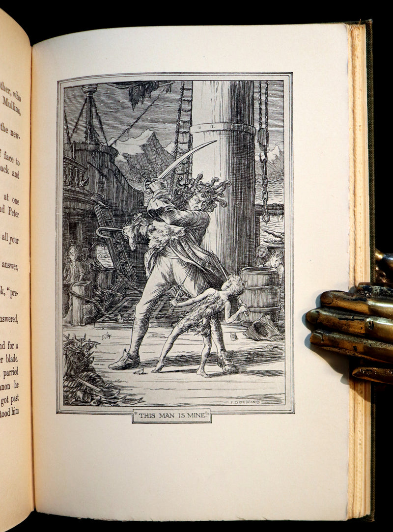 1911 Rare 1st Edition Book  - PETER PAN - Peter and Wendy by James Matthew Barrie.