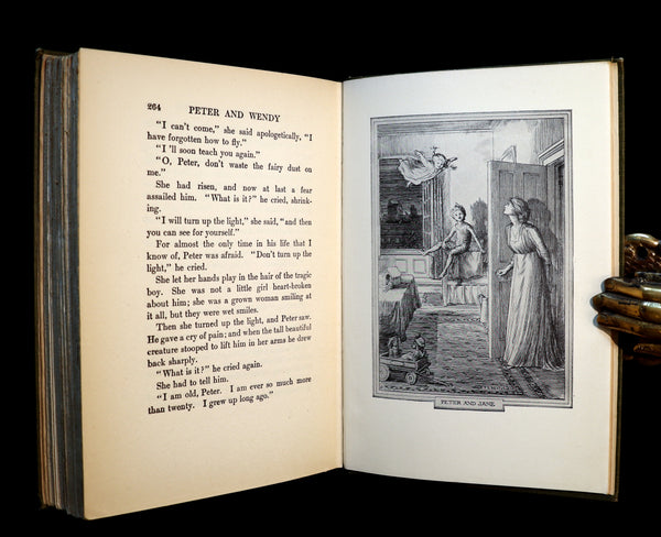 1911 Rare 1st Edition Book  - PETER PAN - Peter and Wendy by James Matthew Barrie.