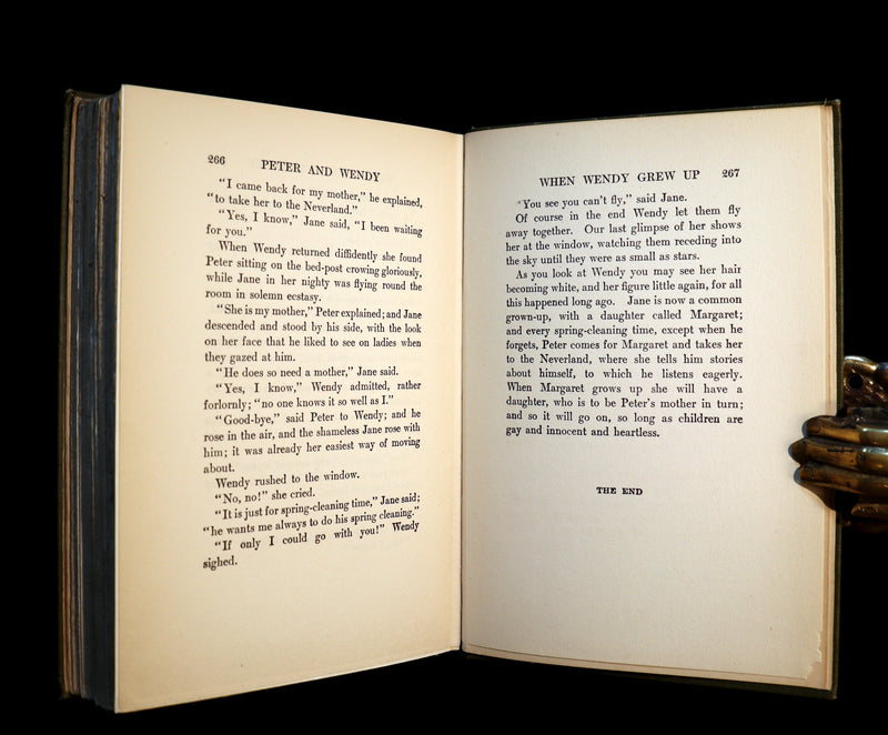 1911 Rare 1st Edition Book  - PETER PAN - Peter and Wendy by James Matthew Barrie.