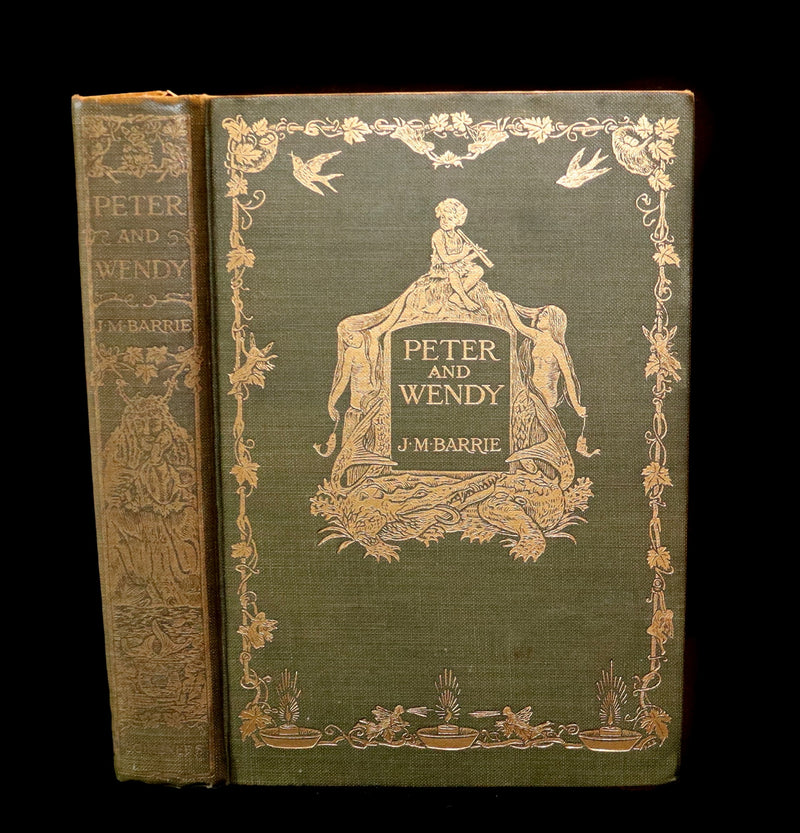 1911 Rare 1st Edition Book  - PETER PAN - Peter and Wendy by James Matthew Barrie.